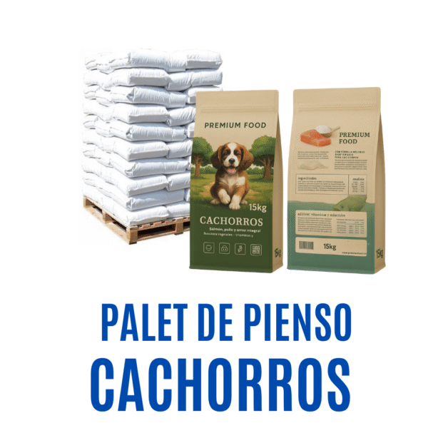 Palet de Pienso para Cachorros
