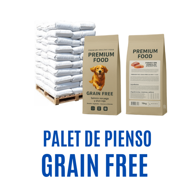 Palet de Pienso Grain Free (Sin Cereales)