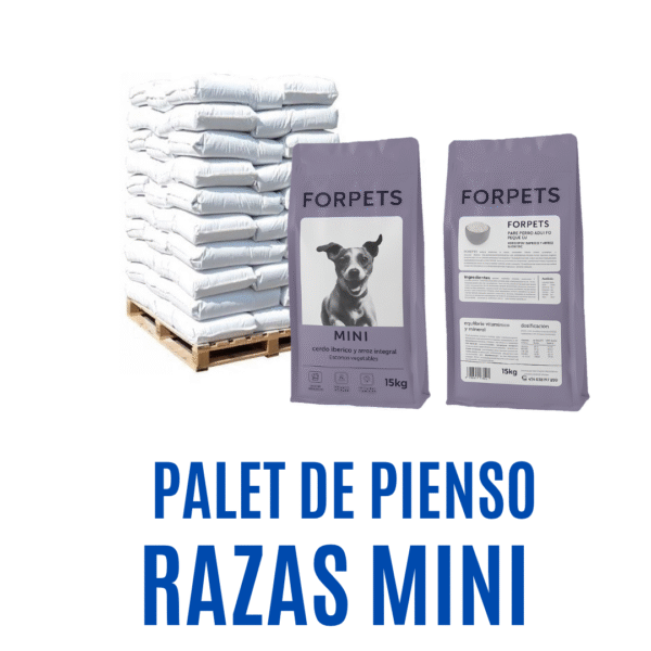 Palet de Pienso para Razas Mini